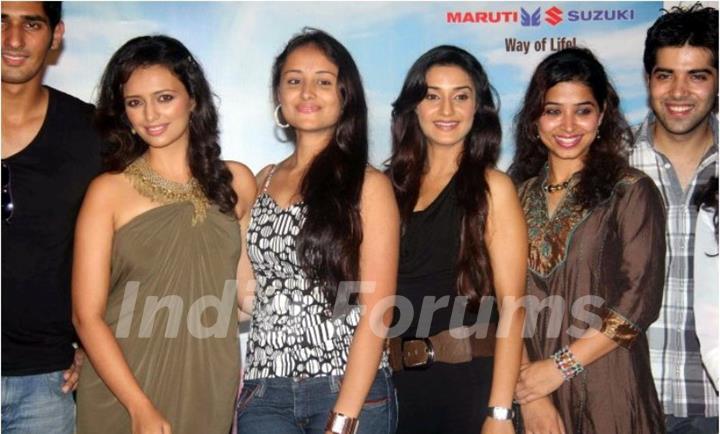 Anupriya with other cast in launch of show Ritz JeeLe Ye Pal