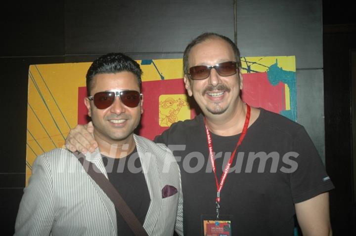 Ash Chandler & Sohrab Ardeshir at on Day 6 of 13th Mumbai Film Festival