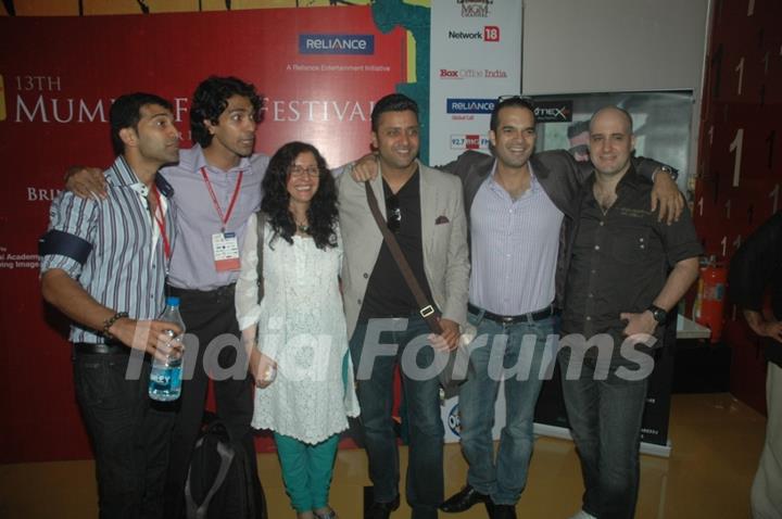 Star Cast Of Love Wrinkle Free at on Day 6 of 13th Mumbai Film Festival