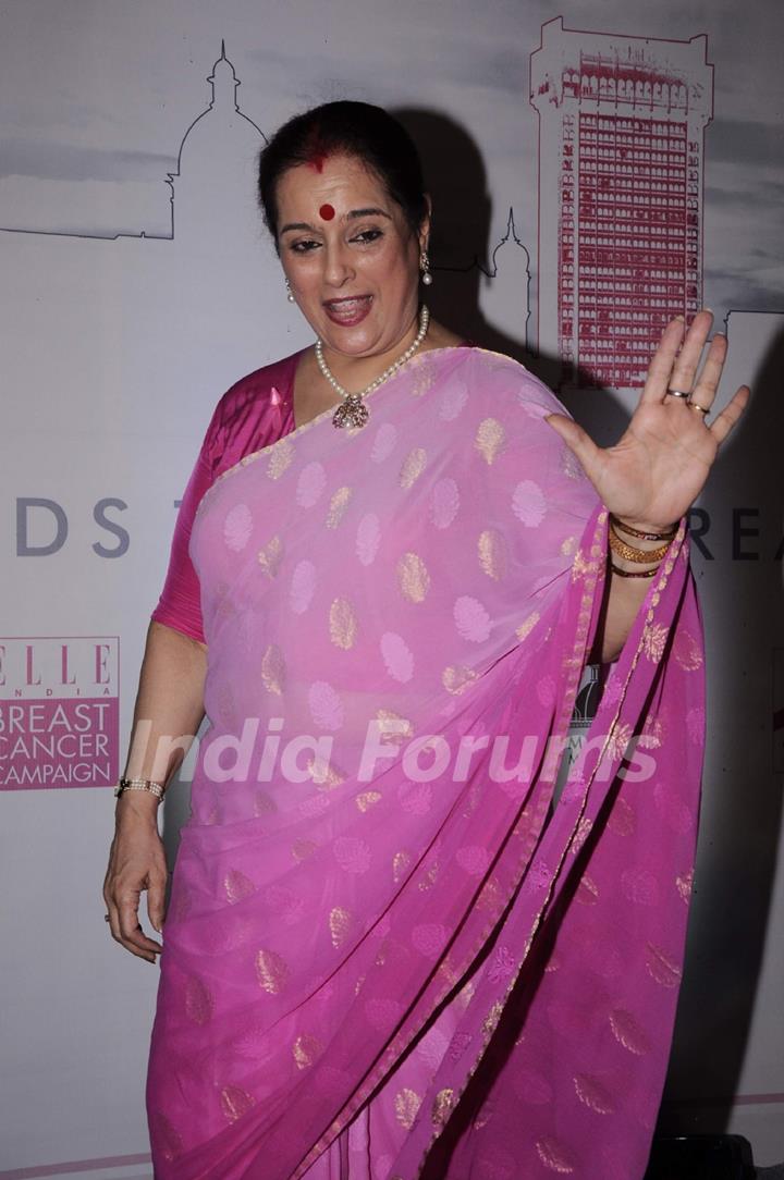 Poonam Sinha at Elle Breast Cancer awareness event at Taj Hotel