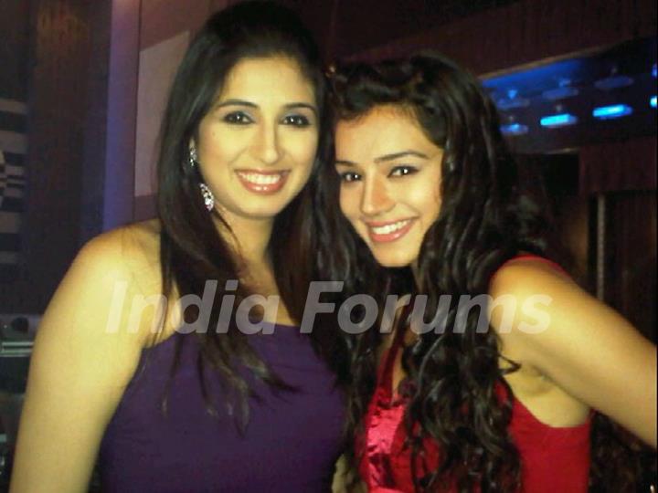 Vahbiz Dorabjee with Sukirti Kandpal