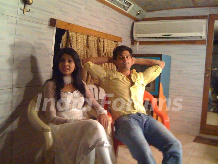 Karan Singh Grover and Jennifer Winget