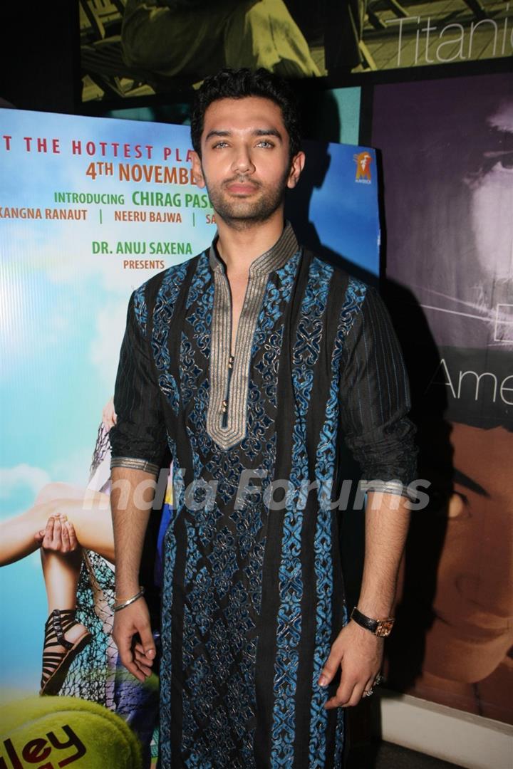 Chirag Paswan celebrate Diwali with their film 'Miley Naa Miley Hum' at Fame Cinemas in Andheri