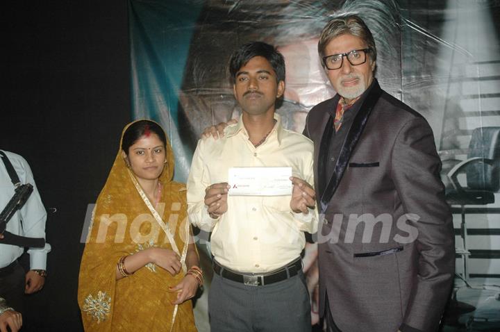 Kaun Banega Crorepati 5 winner announcement at Filmcity