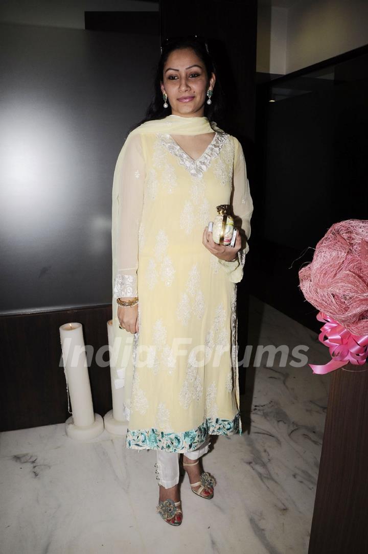 Manyata Dutt at Ameesha Patel production house inauguration in Juhu, Mumbai