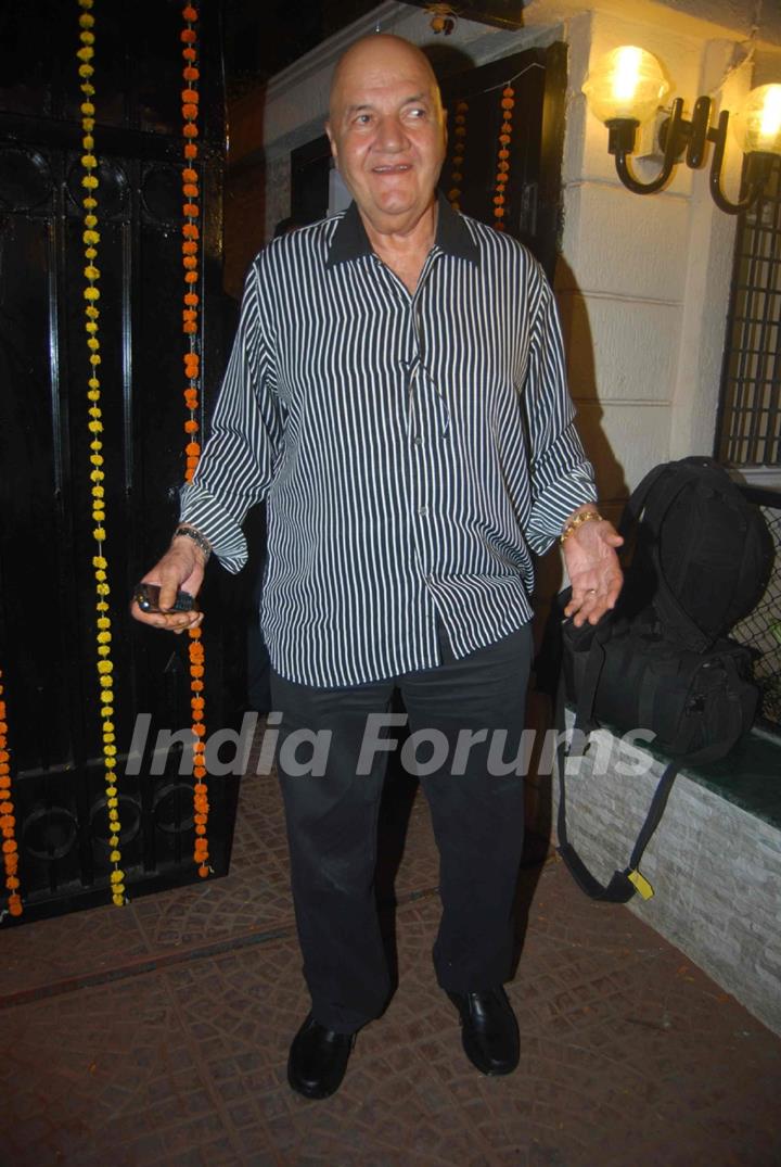 Prem Chopra at Ekta Kapoor's Diwali Party