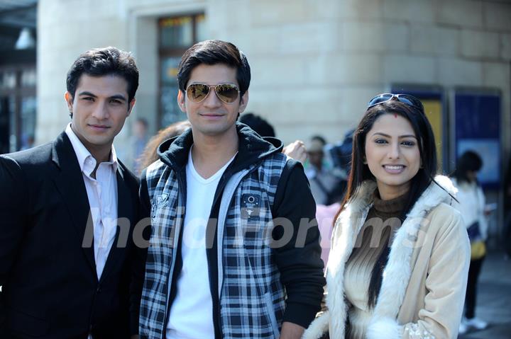 Still image of Ahem, Jigar and Rashi in Saath Nibhana Saathiya