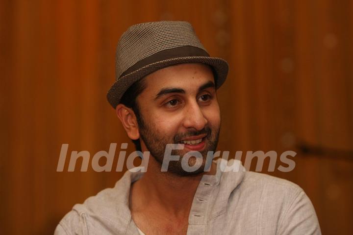 Ranbir Kapoor for the film 'Rockstar' concert press meet at Santacruz in Mumbai