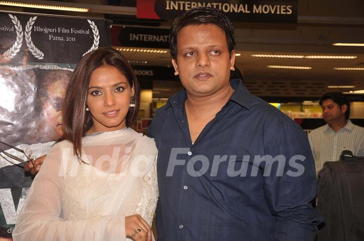 Neetu Chandra at 'Deswa' music launch in Infinity Malad