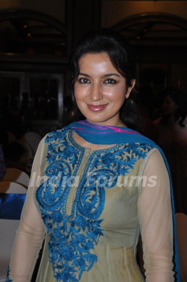 Tisca Chopra at the launch of Deepti Naval's book in Taj Land's End, Mumbai