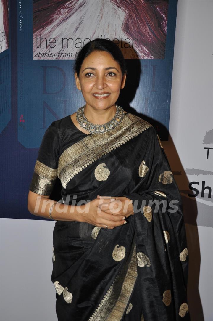 Launch of Deepti Naval book 'The Mad Tibetan: Stories from Then and Now' in Taj Land's End, Mumbai