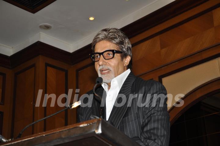 Amitabh Bachchan at the launch of Deepti Naval's book in Taj Land's End, Mumbai