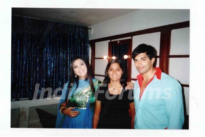 Karan Singh Grover with Shilpa Anand