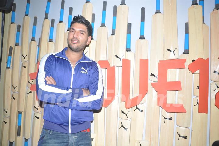 Yuvraj Singh announced as the ambassador for Puma at Bungalow 9