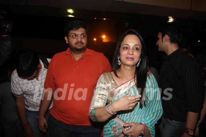 Smita Thackarey at premiere of 'Miley Naa Miley Hum' at Cinemax