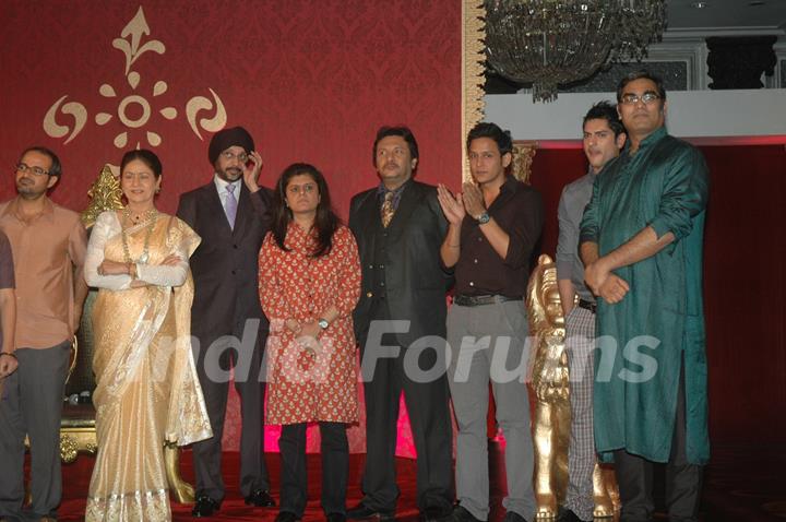 Cast and Crew at launch of new show on Sony 'Dekha Ek Khwaab' at Taj Hotel