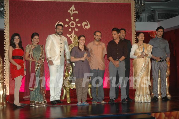 Cast and Crew at launch of new show on Sony 'Dekha Ek Khwaab' at Taj Hotel