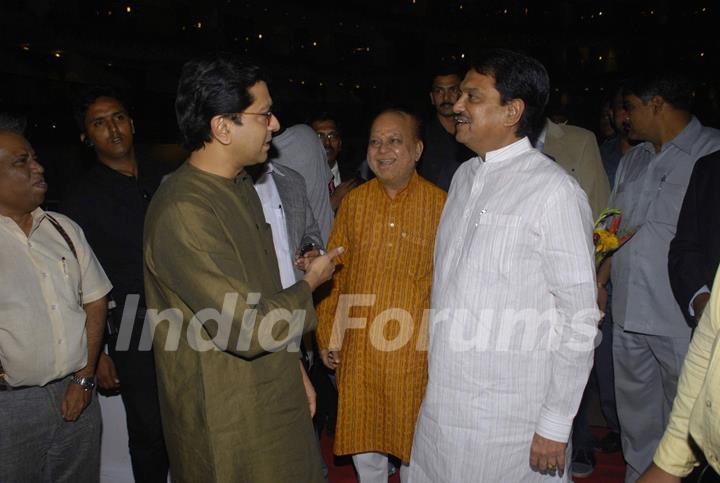 Raj Thackeray launches matrimonial website saathiya at Sahara Star. .