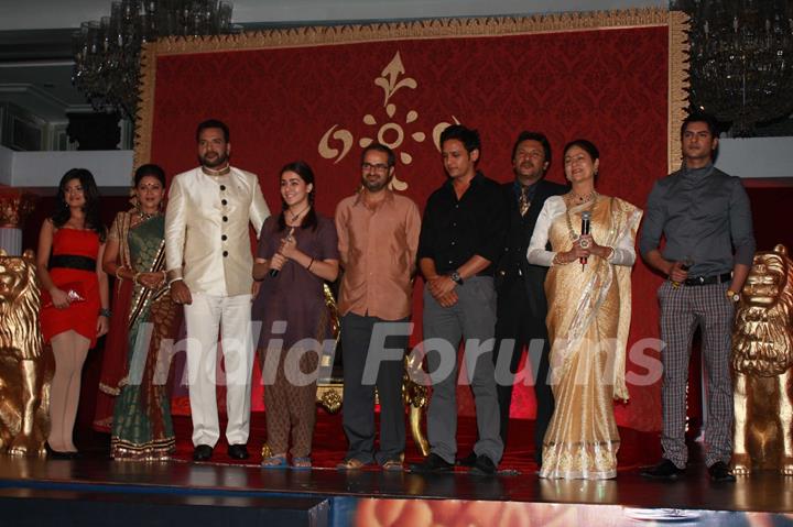 Cast and Crew at launch of new show on Sony 'Dekha Ek Khwaab' at Taj Hotel