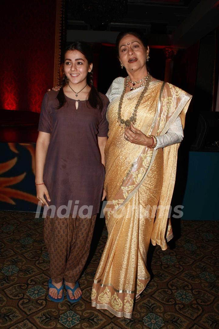 Aroona Irani with Priyal Gor launches her new show on Sony 'Dekha Ek Khwaab' at Taj Hotel