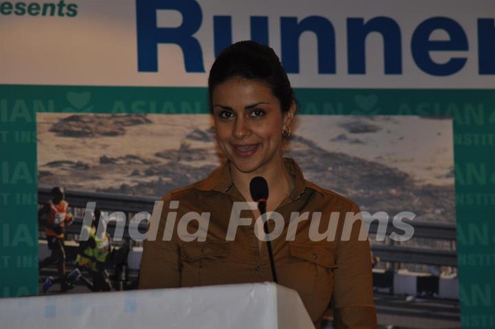 Gul Panag at Mumbai Marathon second Runner's meet