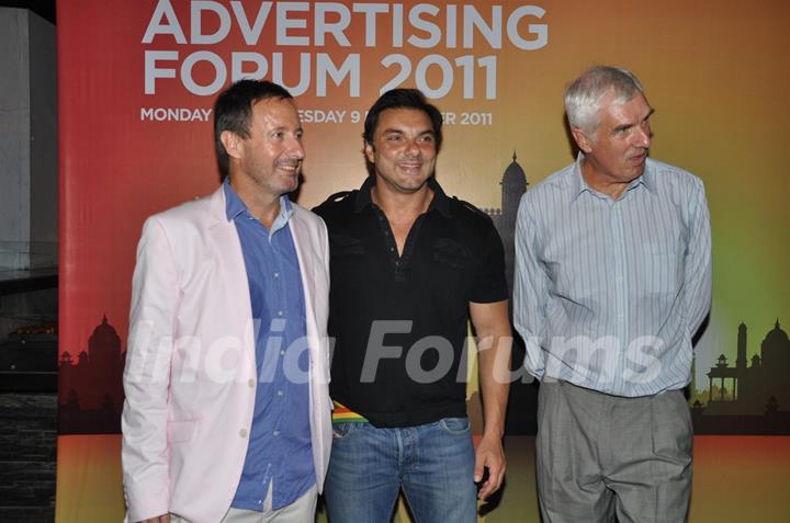 Sohail Khan grace the Mumbai London Advertising Forum 2011 at Vie Lounge