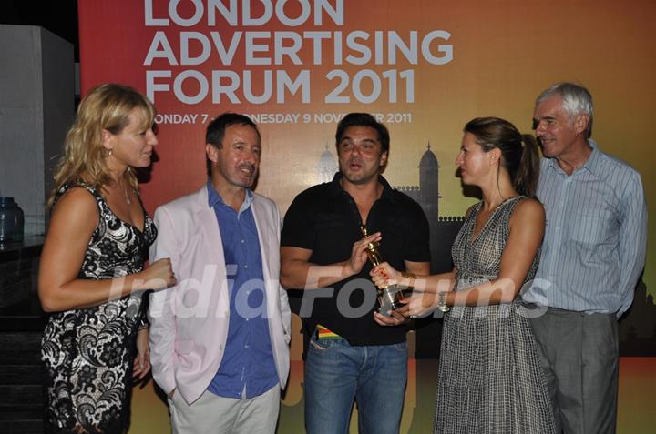 Sohail Khan grace the Mumbai London Advertising Forum 2011 at Vie Lounge