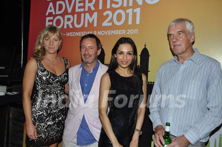 Malaika Arora Khan grace the Mumbai London Advertising Forum 2011 at Vie Lounge