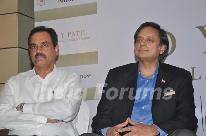 Celebs grace the press meet of DY Patil Annual Achiever's Awards at Worli