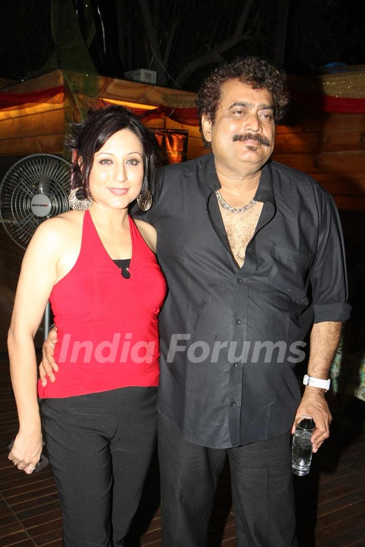 Kishori Shahane grace Rohit Verma's birthday bash with fashion show 'Hare' at Novotel