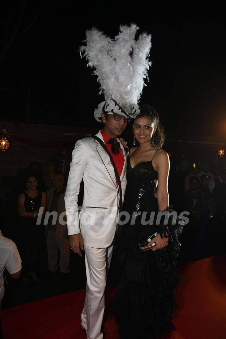 Rohit Verma's birthday bash with fashion show 'Hare' at Novotel