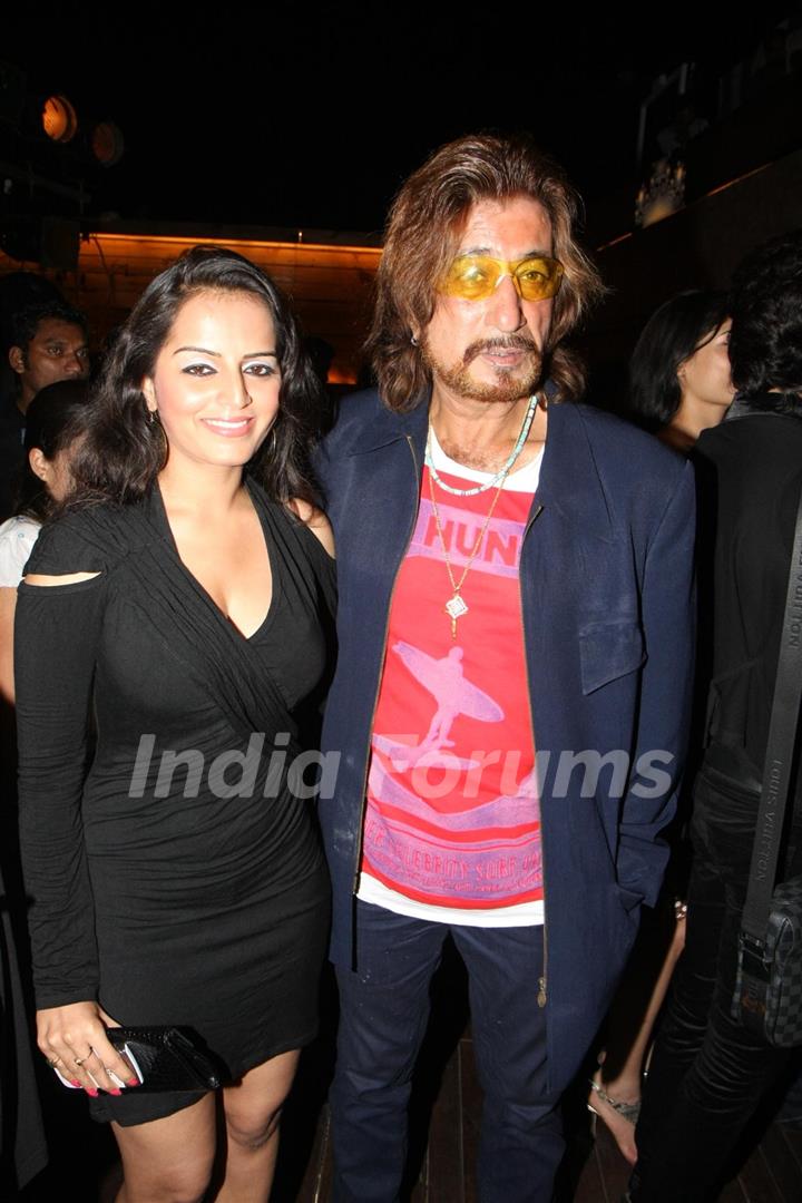 Shakti Kapoor grace Rohit Verma's birthday bash with fashion show 'Hare' at Novotel