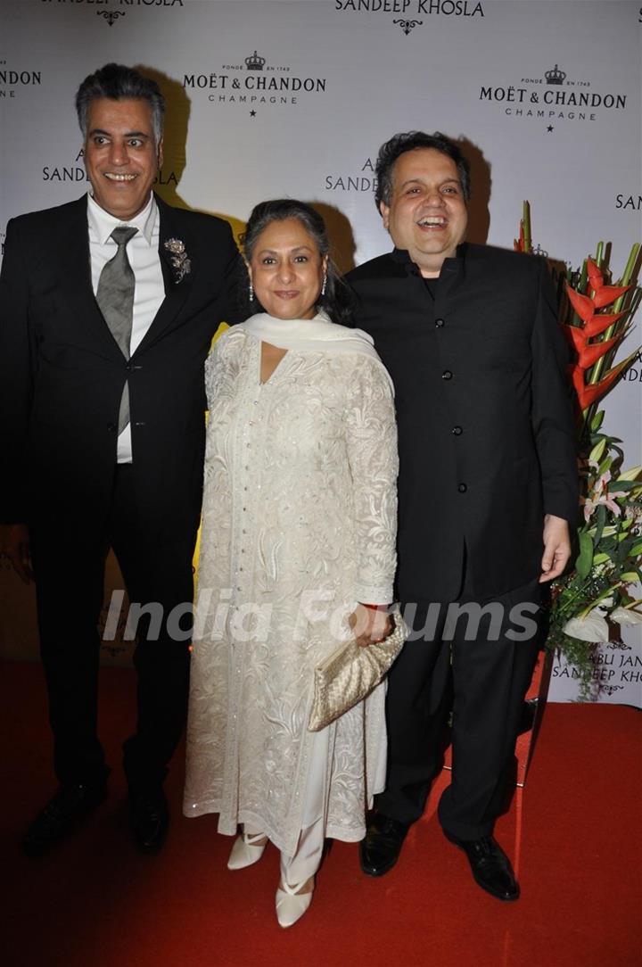 Jaya Bachchan grace Abu Jani and Sandeep Khosla's 25th year bash at the Grand Hyatt, Mumbai