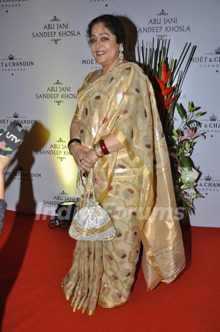 Kirron Kher grace Abu Jani and Sandeep Khosla's 25th year bash at the Grand Hyatt, Mumbai