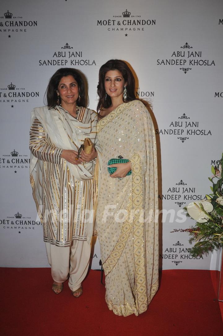 Dimple Kapadia, Twinkle Jatin Khanna grace Abu Jani and Sandeep Khosla's 25th year bash at Hyatt