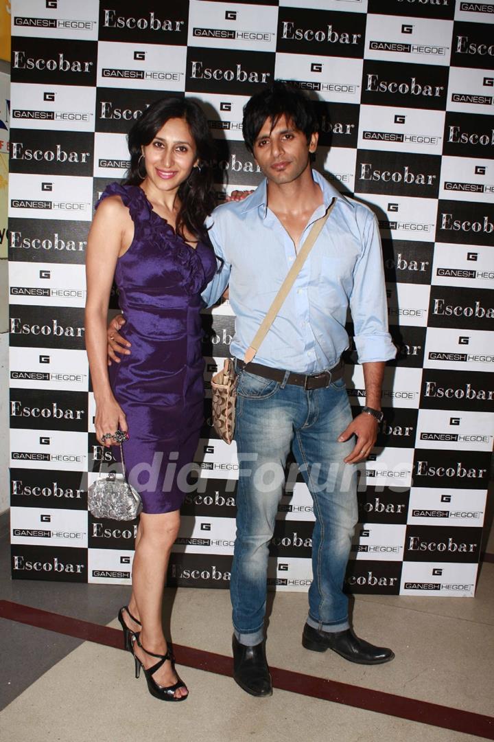 Teejay and Karan Vir Bohra grace Ganesh Hegde's birthday bash at Escobar