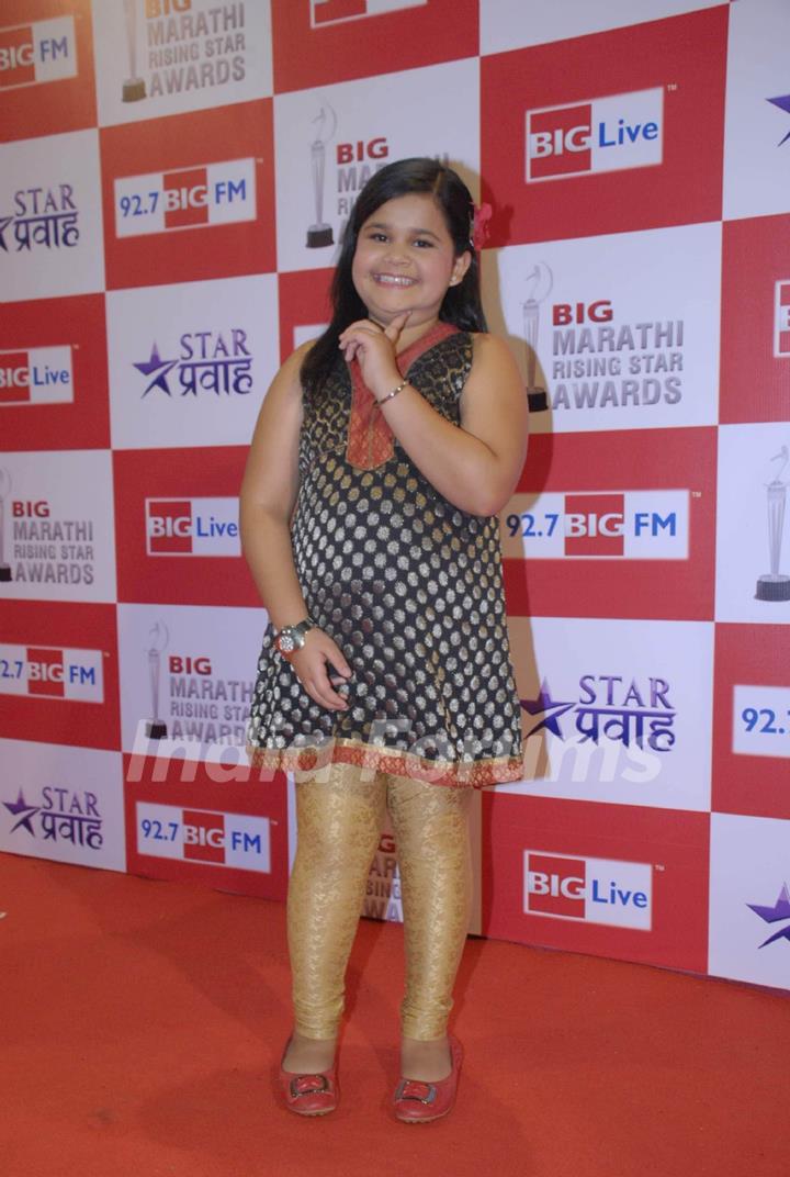 Saloni Daini at Big Marathi Rising Star Awards at Bhavans