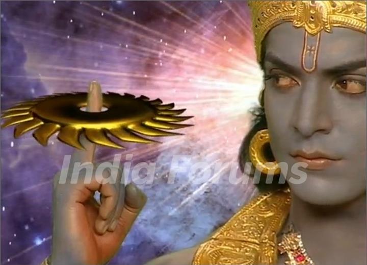 Gurmeet as Lord Vishnu