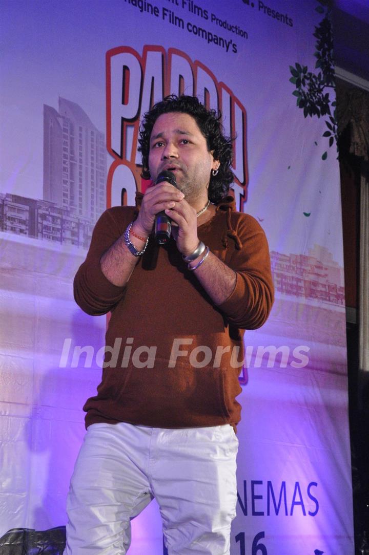 Kailash Kher at 'Pappu Can't Dance Saala' music launch at Sea Princess