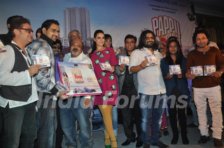 Cast and Crew at 'Pappu Can't Dance Saala' music launch at Sea Princess