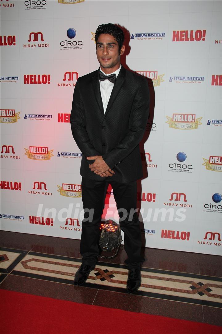 Prateik Babbar at Hello! Hall of Fame Awards 2011