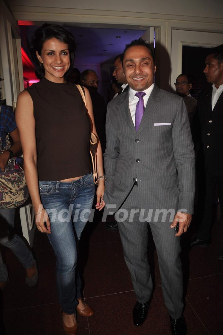 Rahul Bose and Gul Panag during the launch of book ‘The Possible Dream’ in Mumbai