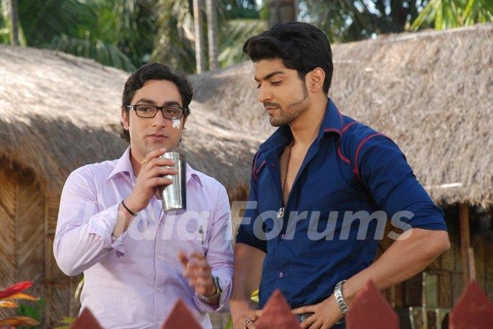 Gurmeet as Maan with Adi