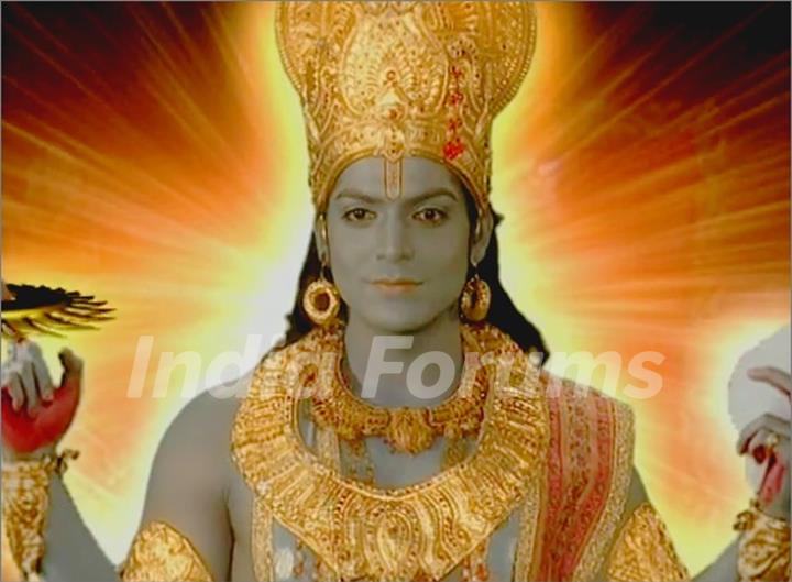 Gurmeet as Bhagwaan Shri Hari