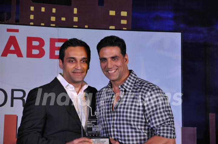 Akshay Kumar at Building Design Awards 2011