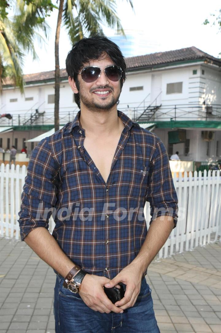 Sushant Singh Rajput at the 1st anniversary celebrations of accessories brand 'Audelade' in Mumbai