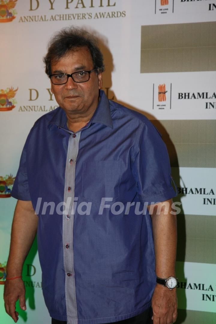 Subhash Ghai at DY Patil Annual Achiever's Awards at Hotel Taj Lands End in Bandra, Mumbai