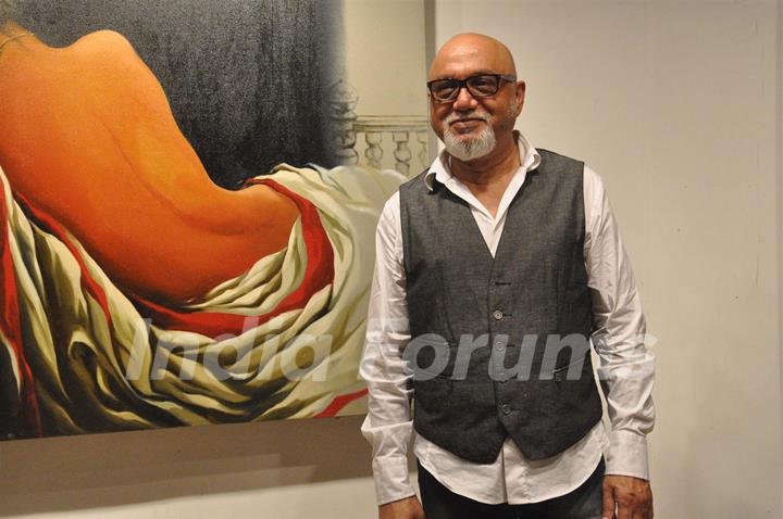Painting exhibhition by artist Sudip Roy at Jehangir Art Gallery