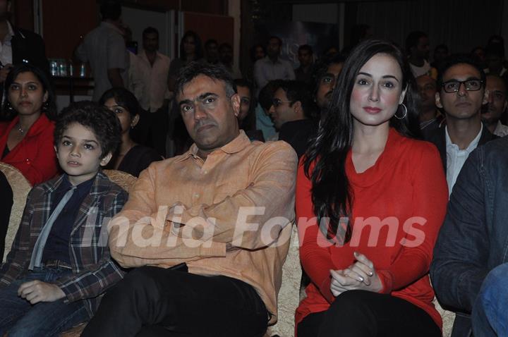 Rajit Kapoor and Linda Arsenio at press meet of 3D movie 'Dam 999' in Mumbai