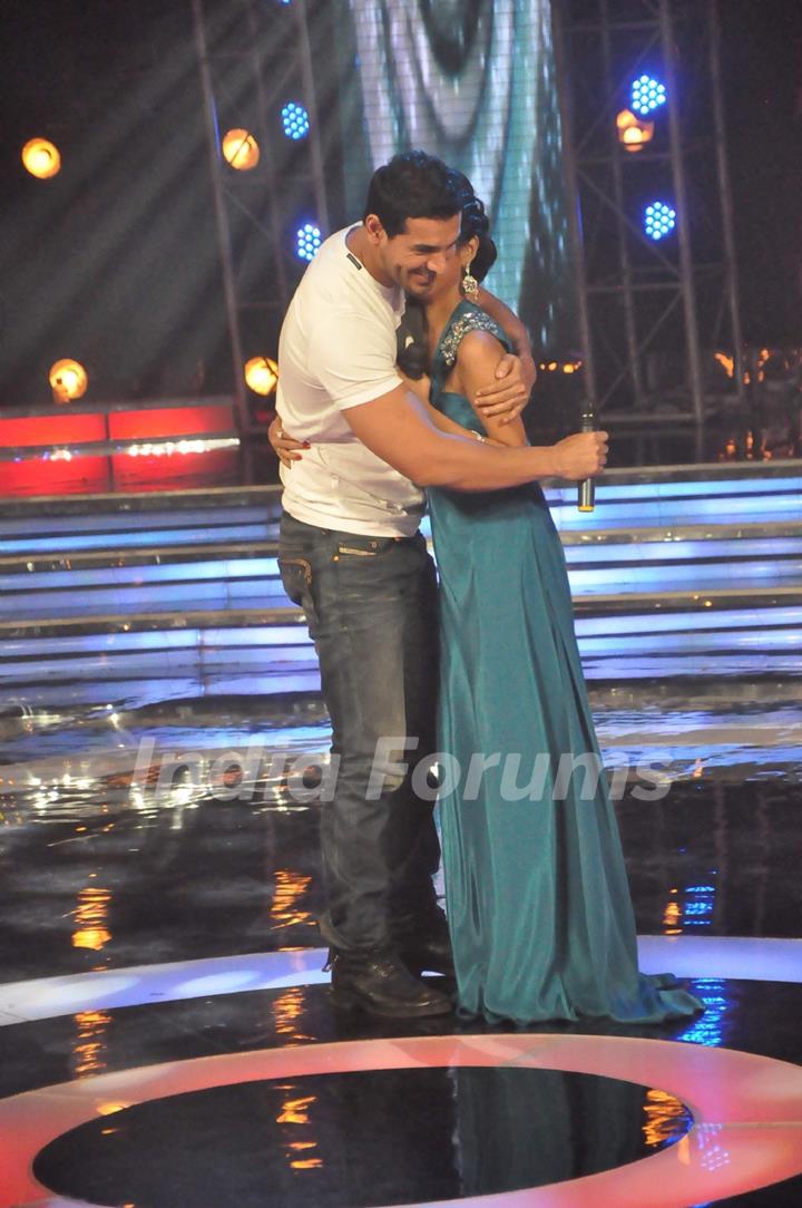 John Abraham on the sets of Star Ya Rockstar at Mahalaxmi